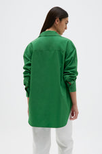 Everyday Poplin Shirt - Assembly Label - Green - Back