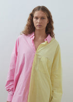 Henrietta Shirt by Blanca - Lemon/Pink