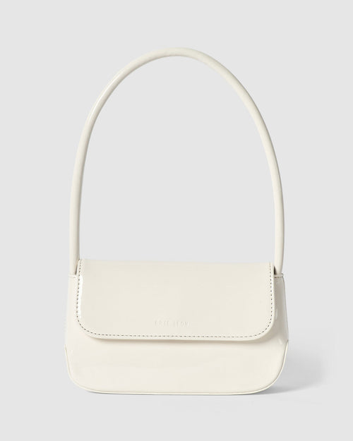 Mini Camille Bag by Brie Leon - White Patent