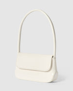 Mini Camille Bag by Brie Leon - White Patent - Side