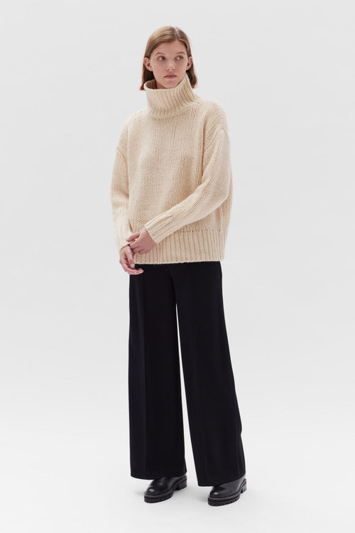 Saato Knit by Assembly Label - Cream - Alt
