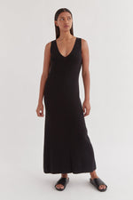 Milano Knit V-Neck Dress-Assembly Label-Saint Row