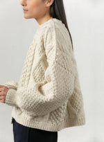 Kimmie Cardigan by Mr Mittens - Cream - Side