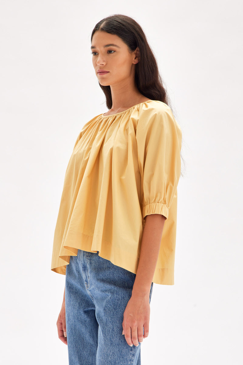 Dillan Top by Assembly Label - Butterscotch - Side