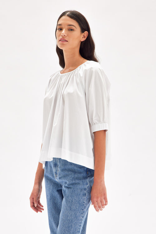 Dillan Top by Assembly Label - White - Side