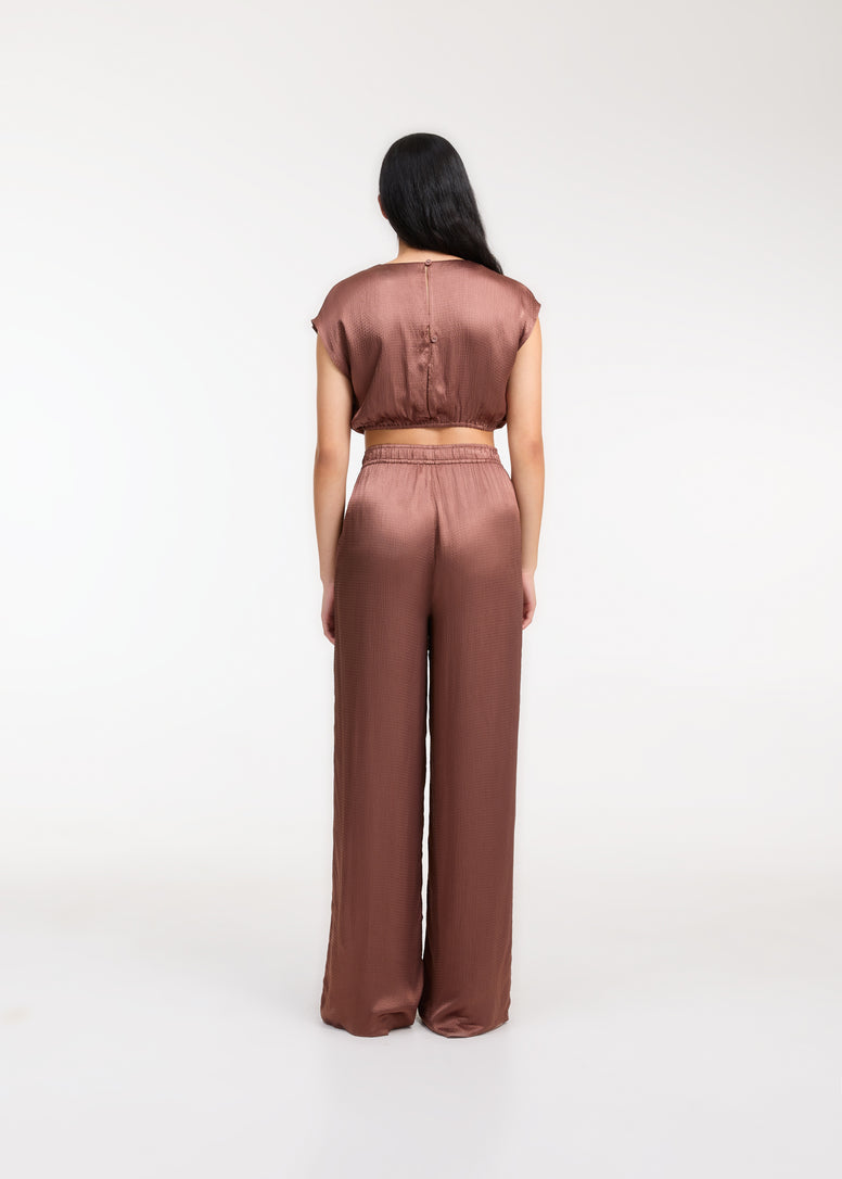 Ascend Pant by ROAME - Roame Cocoa - Back