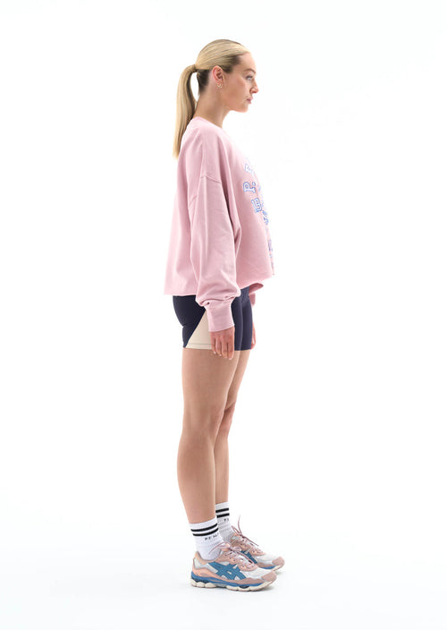 Vermont Sweat by P.E Nation - Lotus Pink - Side