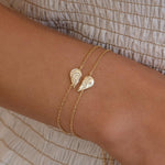 My Safest Place Bracelet Set by By Charlotte - Gold