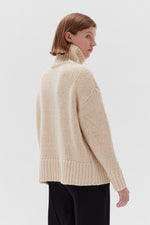 Saato Knit by Assembly Label - Cream - Back