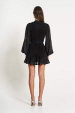 Palermo Dress by SOFIA The Label - Black Lace - Back