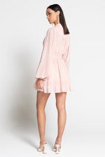 Palermo Dress by SOFIA The Label - Pink Lace - Back